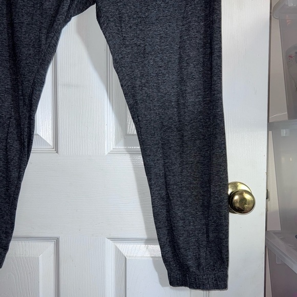 VICTORIA'S SECRET Charcoal Pj Jogger Pants Bejeweled Sz M - Picture 3 of 10